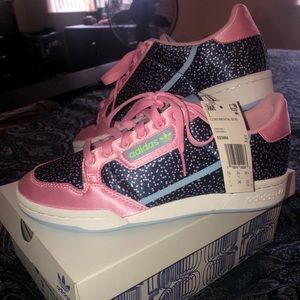 New Adidas pink continental 80. Sz 7